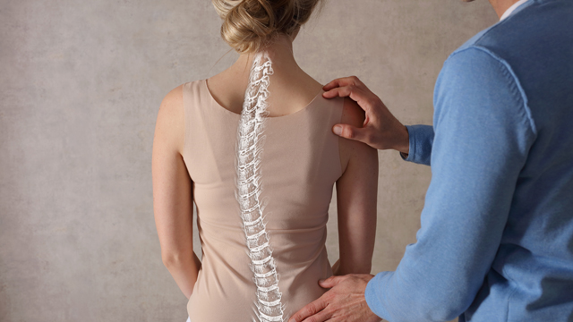 pateint with herniated disc needing chiropractor in New Braunfels