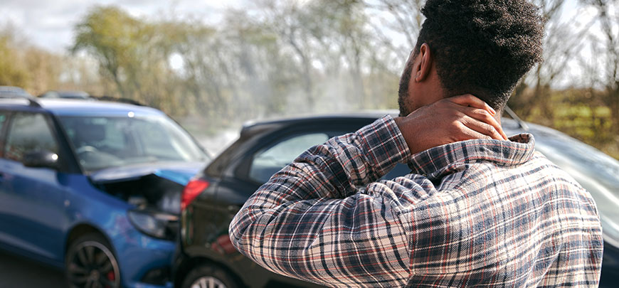 patient needing neck pain in New Braunfels for auto accident injury relief