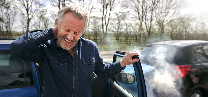 patient needing pinched nerve in New Braunfels after an auto accident