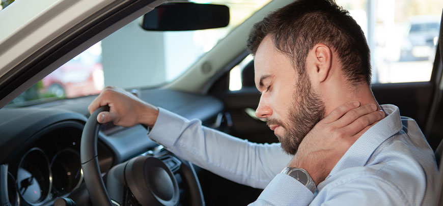 patient needing whiplash in New Braunfels after an auto accident